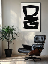 Next The Art Group Cream Abstract 1 Framed Canvas 65cm x 95cm- Buy online at McGrocer