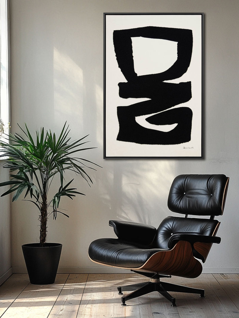 The Art Group abstract framed canvas Abstract 1 65x95cm - British product