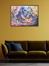 Next The Art Group Blue Golden Hour IV Framed Canvas Art, 60 x 35 x 80 cm- Buy online at McGrocer