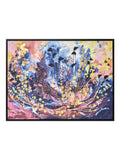 The Art Group framed canvas Blue Golden Hour IV 60x35cm (British brand)
