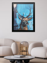 Next The Art Group Blue Echoes of Solitude Framed Canvas- Buy online at McGrocer