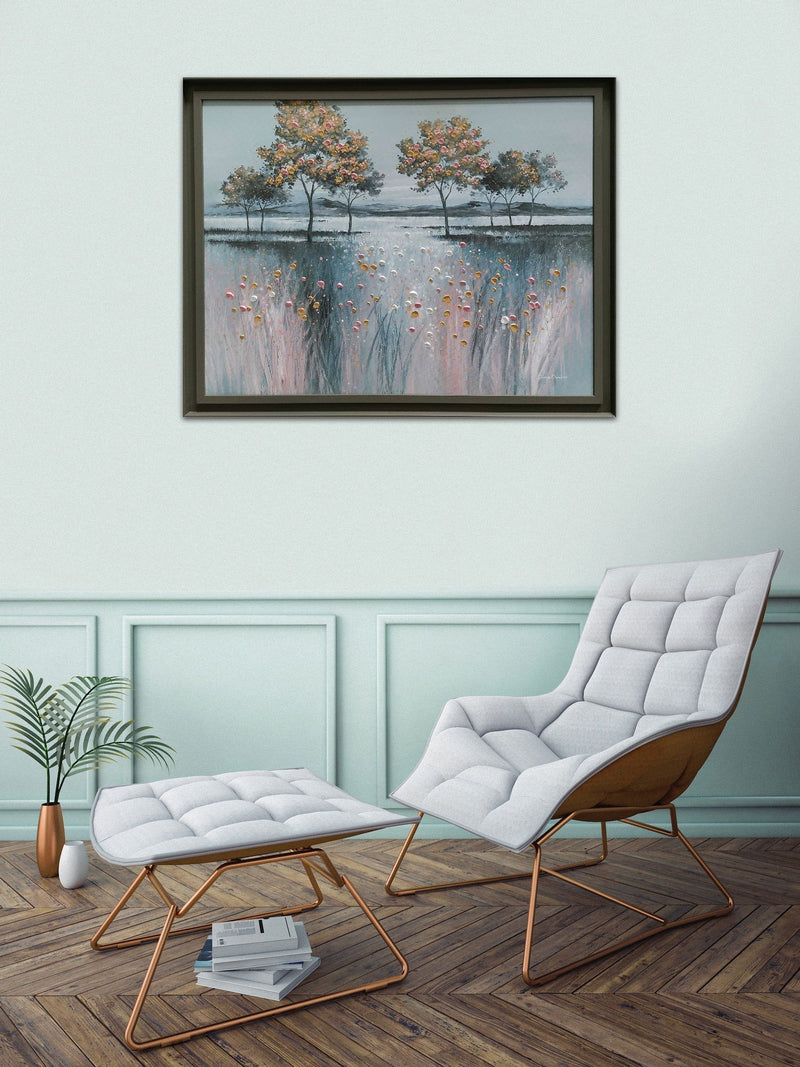 The Art Group framed canvas Grey Evening Delight, UK version