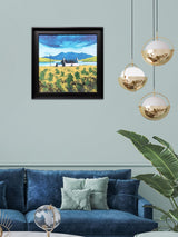 Next The Art Group Blue Loch Erisort Spring Framed Canvas, 48x3.5x48cm- Buy online at McGrocer