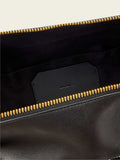 AllSaints Black Noemie shoulder bag, imported from the UK