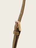 AllSaints Ursa Mini Suede Cross-Body Bag in brown, UK version