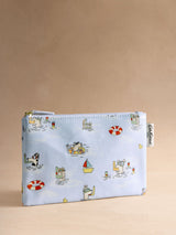 Next Cath Kidston Blue Stanley Dog Print Zipped Purse- Buy online at McGrocer