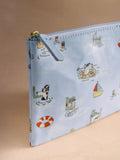 Cath Kidston purse blue Stanley dog print, UK version