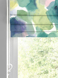 Bluebellgray Lochaber made to measure roman blinds green - British product