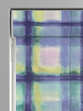 Bluebellgray Heather Tartan roman blinds purple, imported from the UK
