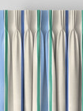 Bluebellgray cotton seaside stripe curtains, UK version