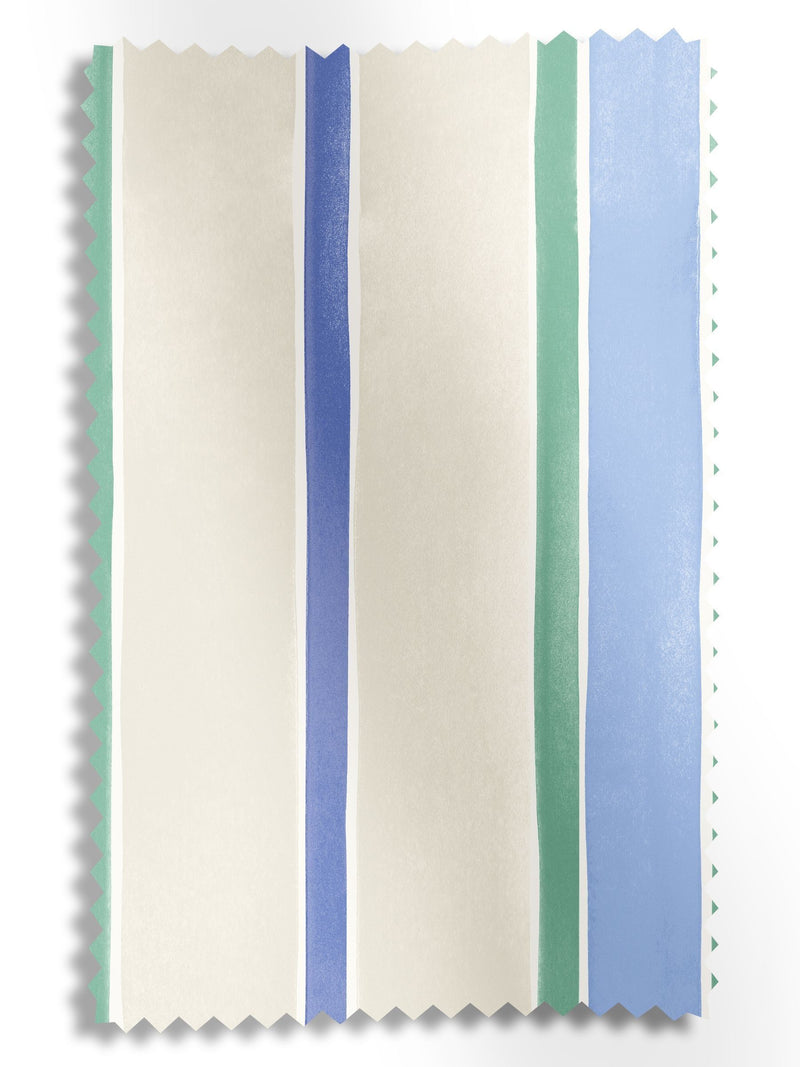 Bluebellgray cotton seaside stripe curtains, UK version