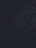 Graham & Brown Woodland Fable navy damask wallpaper 10m x 52cm, imported from the UK