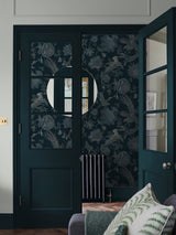 Next Graham & Brown Eternal Weave Damson Wallpaper 10m- Buy online at McGrocer