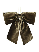 Next Widdop Green Christmas Velvet Bow Hanger- Buy online at McGrocer