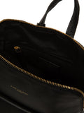 Pure Luxuries London black Anouk leather backpack, UK version