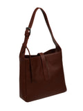 Pure Luxuries London chocolate brown Isola leather tote bag, UK version