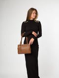 Pure Luxuries London brown Noko leather handbag, UK version