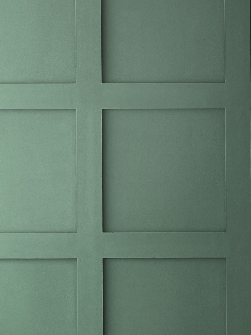 Graham & Brown Serene Sage matt emulsion paint sample, imported from the UK