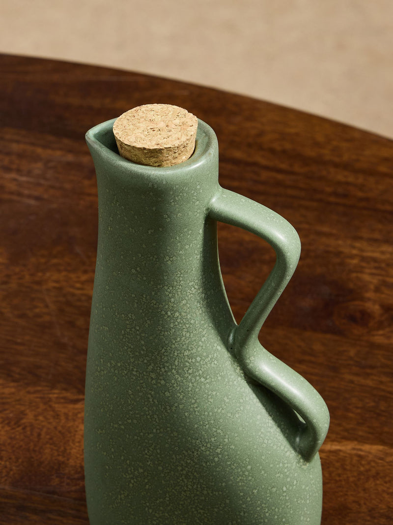 MADE.COM green oil pourer 400ml (British brand)