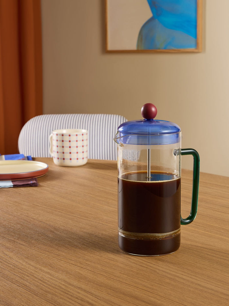 MADE.COM Clear Bolla Glass cafetiere 1L (British brand)
