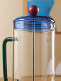 MADE.COM Clear Bolla Glass cafetiere 1L (British brand)