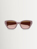 Coach pink irregular sunglasses with brown peach gradient lenses - British product