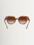 COACH square sunglasses pink acetate frame, UK version
