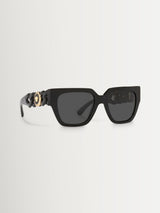 Next Versace Black Square Sunglasses- Buy online at McGrocer