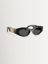 Next Versace Black Cat Eye Sunglasses- Buy online at McGrocer