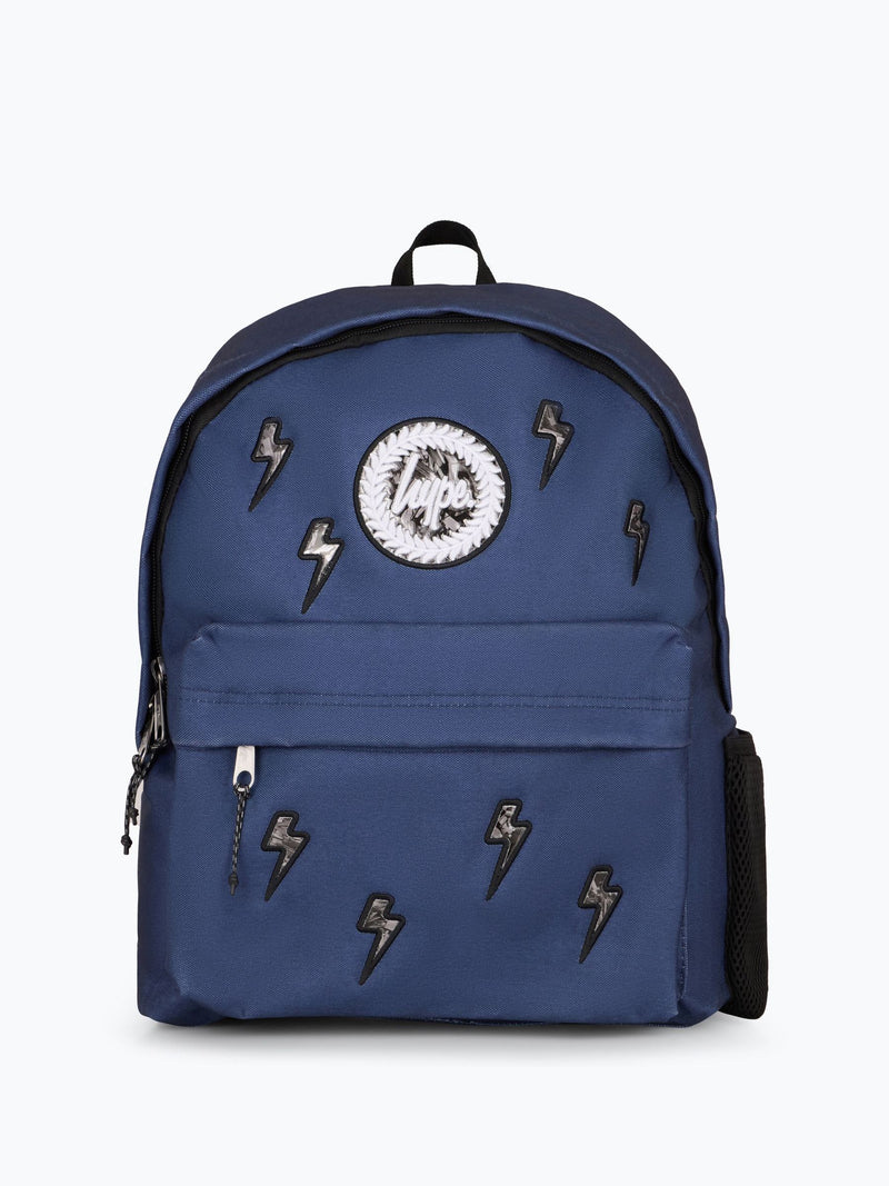 Hype Blue Lightning Charm backpack (British brand)