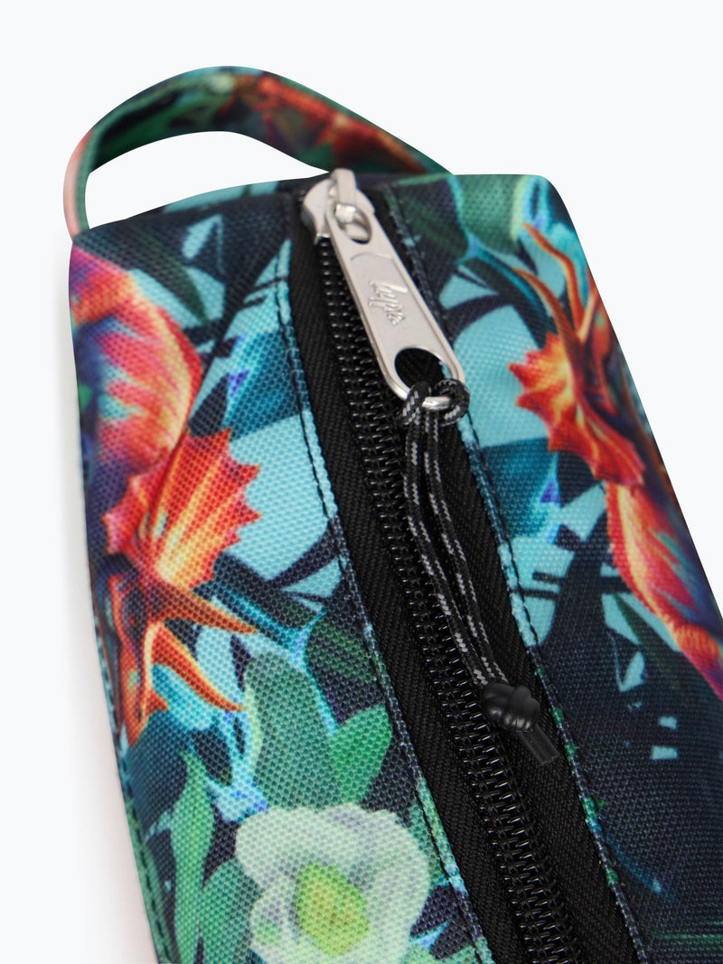 Hype Green Jungle Dino pencil case - British product
