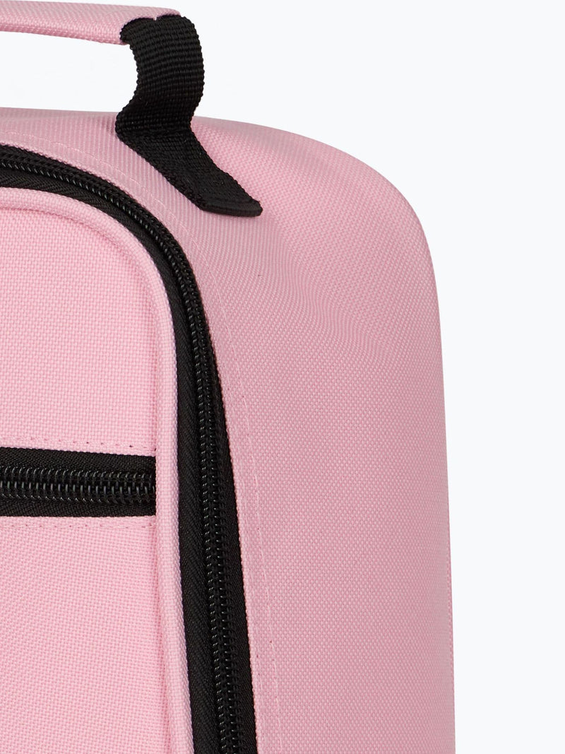Hype Pink Crux lunch bag, imported from the UK