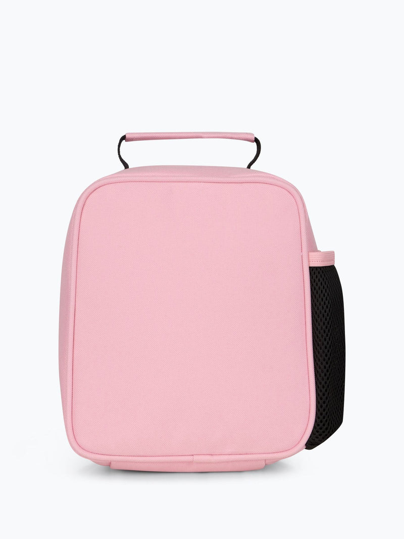Hype Pink Crux lunch bag, imported from the UK