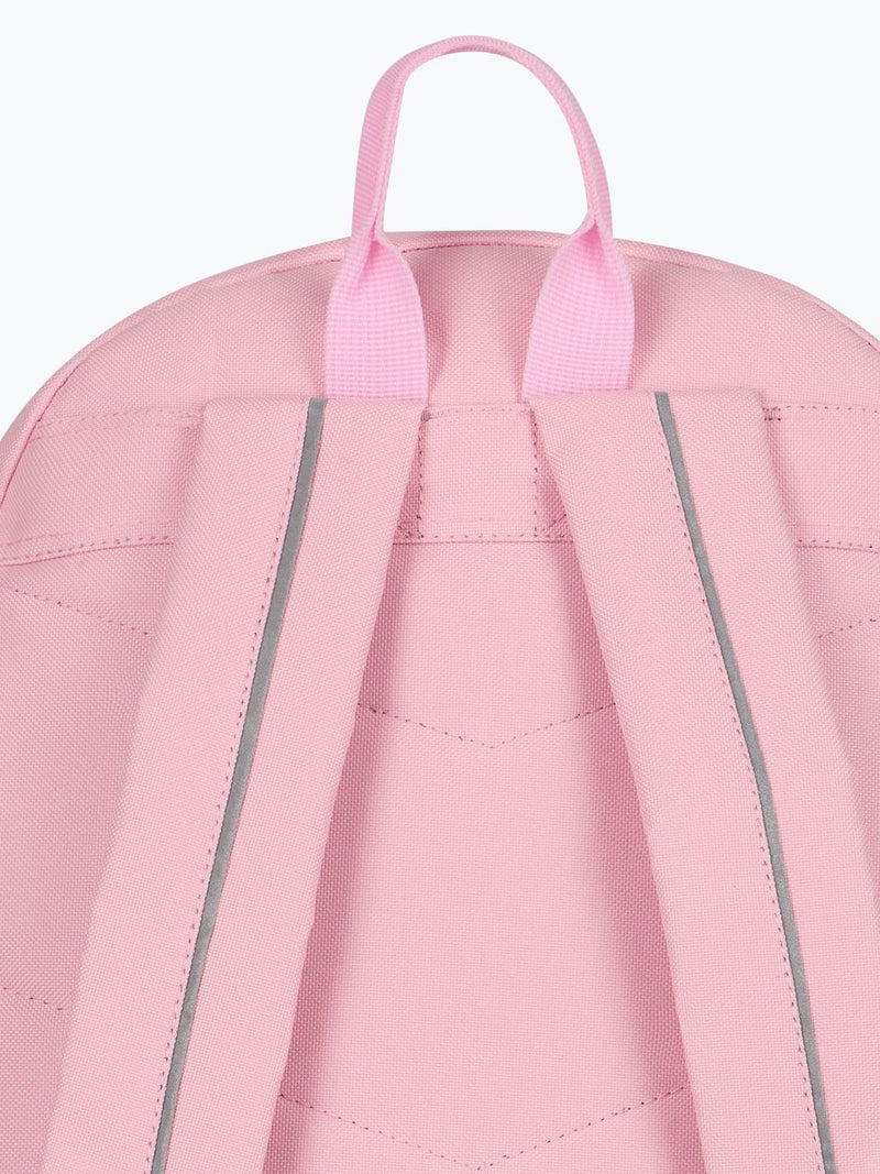 Hype pink pocket heart school backpack, UK version