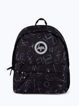 Next Hype Black Crayon Doodle Backpack- Buy online at McGrocer