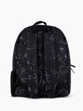 Hype black doodle backpack with crayon print, UK version