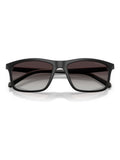 Emporio Armani pillow sunglasses with black matte frames (British brand)
