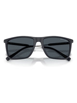 Next Armani Exchange AX4160S Blue Square Sunglasses- Buy online at McGrocer