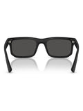 Armani Exchange square sunglasses matte black, UK version