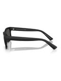 Armani Exchange square sunglasses matte black, UK version