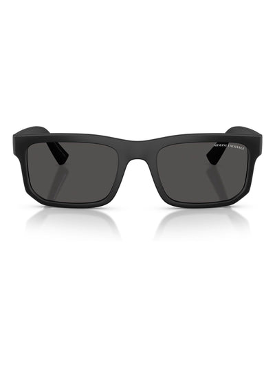 Next Armani Exchange Black Square Sunglasses- Buy online at McGrocer