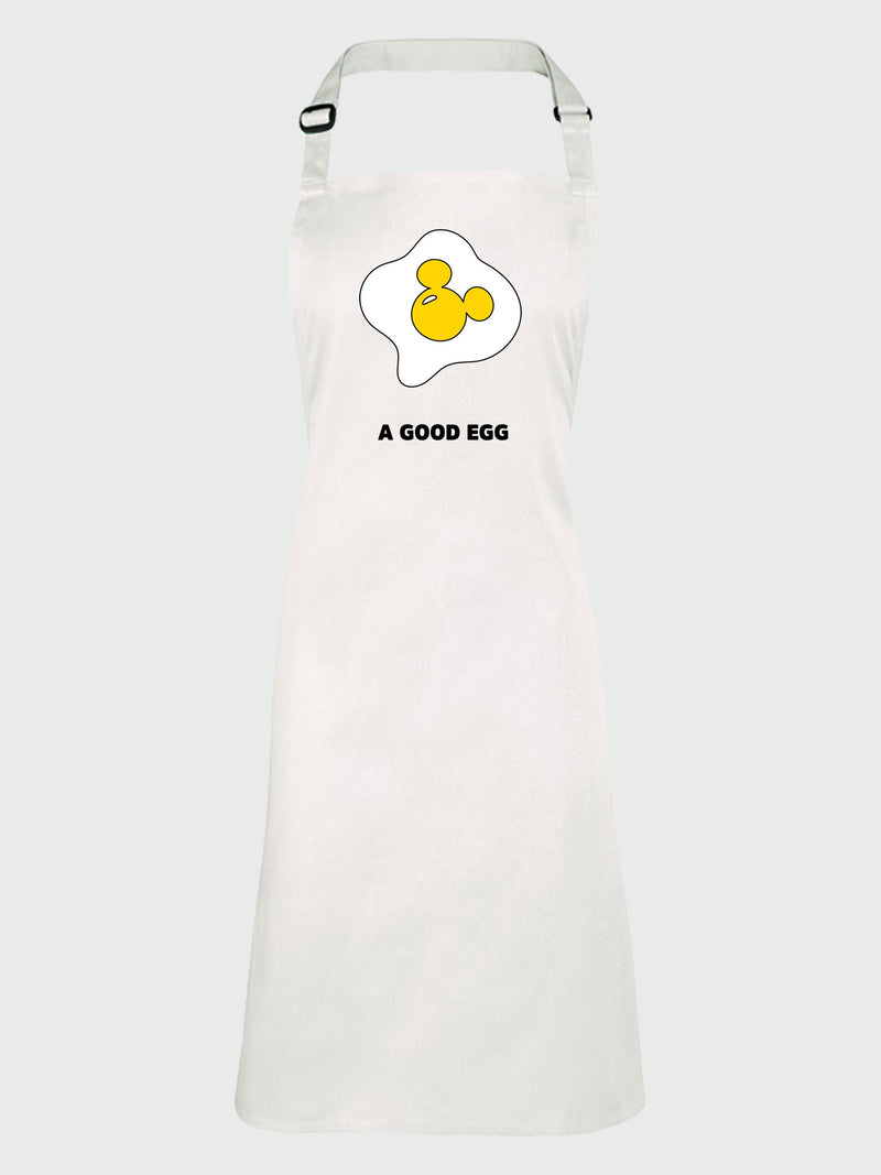 Brands In White Disney Mickey Mouse Good Egg kitchen apron (British brand)