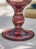 Dibor set of 4 embossed wine goblets, imported from the UK