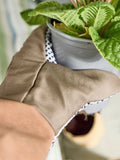 Dibor Brown gardening gloves size 24cm (British brand)