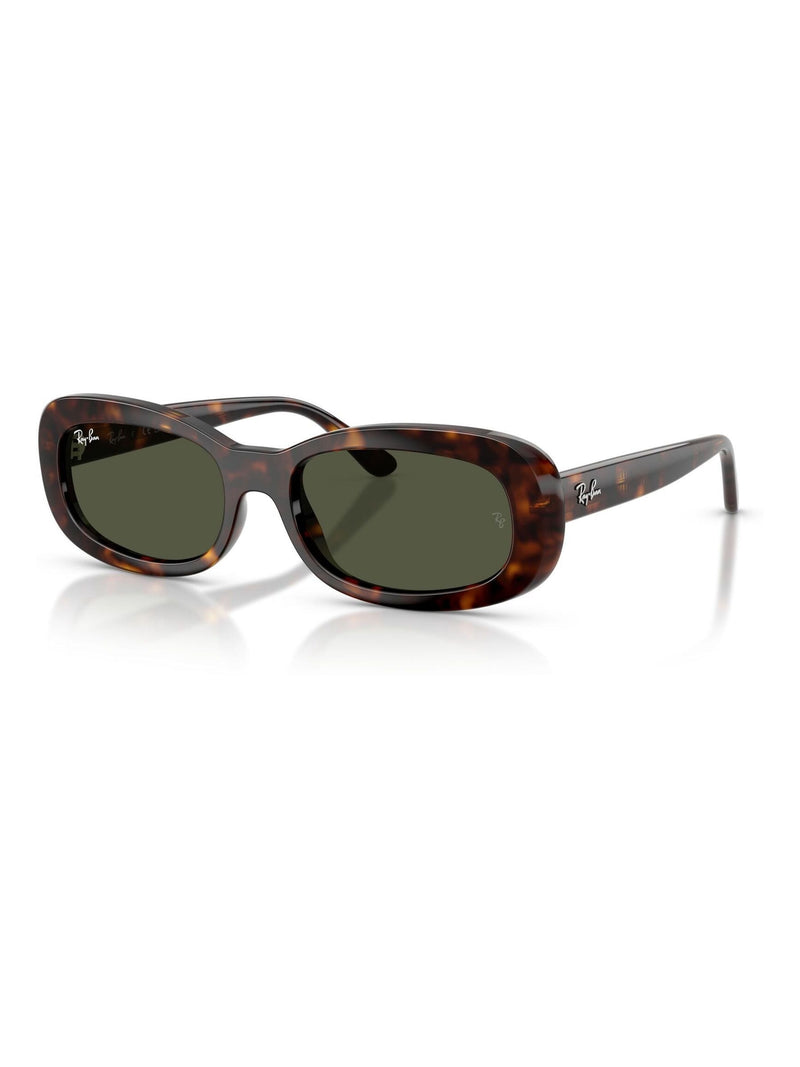 Ray-Ban RB2221 black sunglasses with green lenses - British product