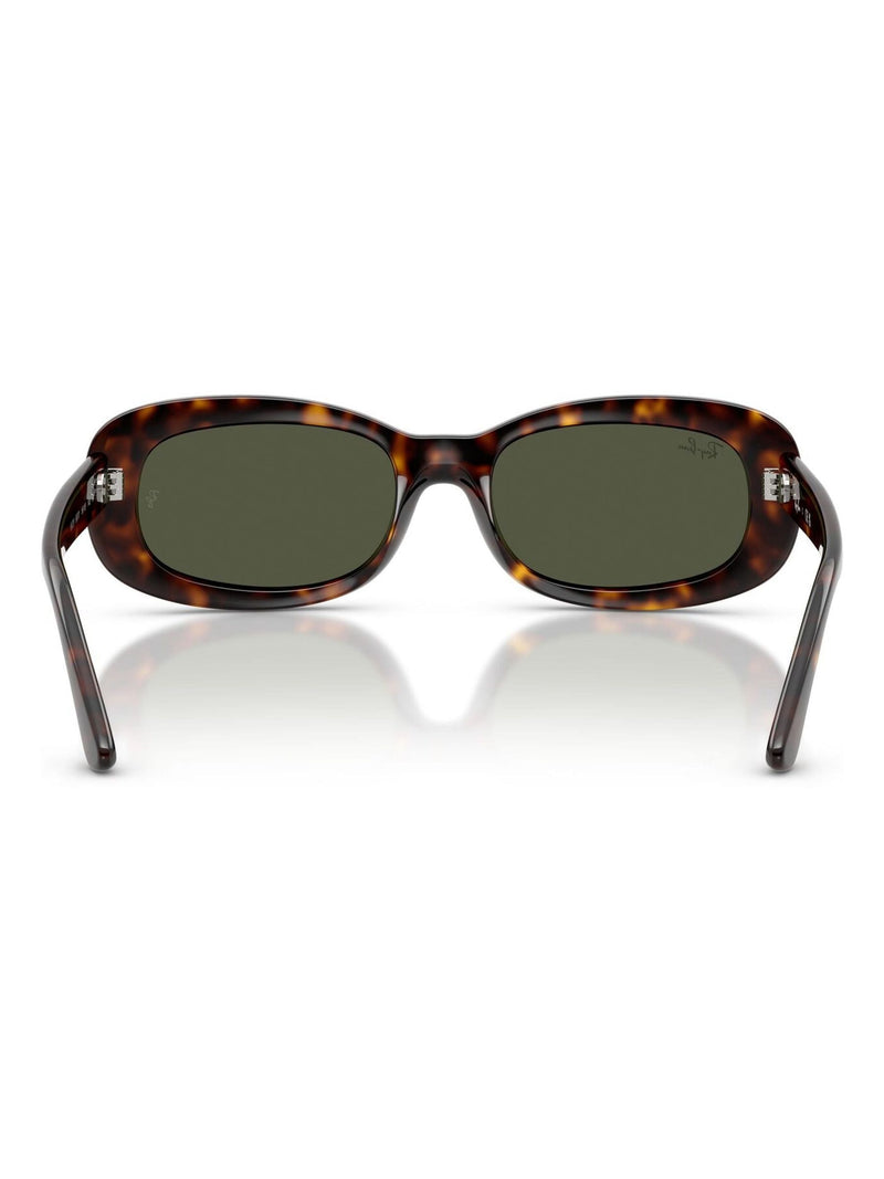 Ray-Ban RB2221 black sunglasses with green lenses - British product