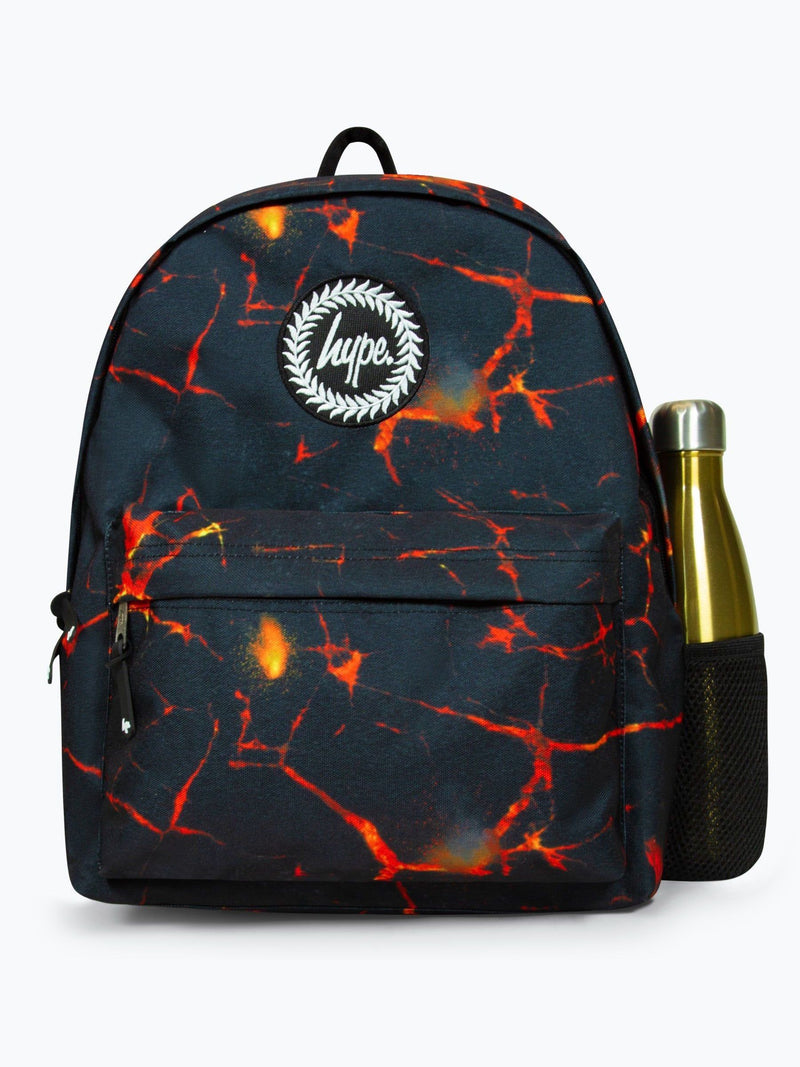 Hype Black Lava Backpack 42cm - British product