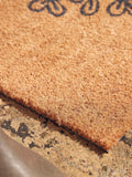 Cox & Cox natural mistletoe doormat 65x40cm - British product