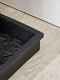 Cox & Cox star print boot tray 65x40cm, imported from the UK
