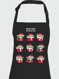 Brands In Black Mandalorian Christmas apron - British product